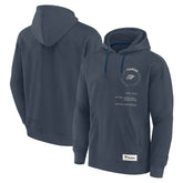 Oklahoma City Thunder Future Ground Info Elements Premium Pullover Hoodie Blue - Fanatics