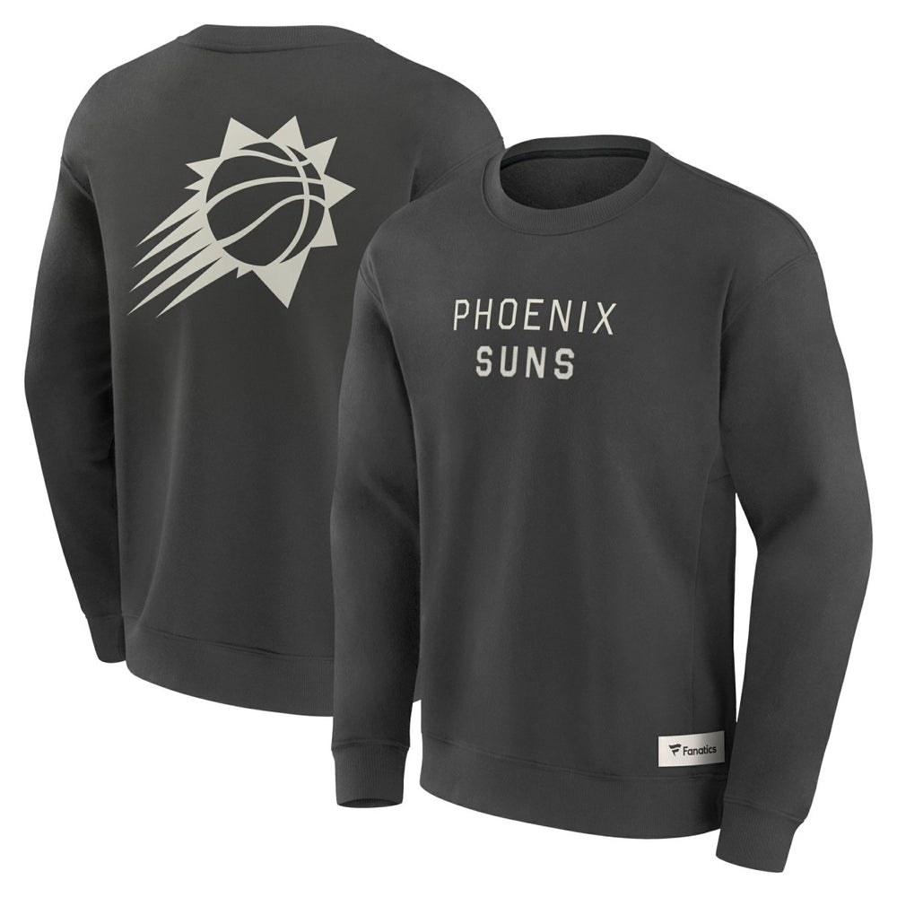Phoenix Suns Elements Future Ground Lettering Pullover Sweatshirt Gray - Fanatics