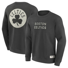 Boston Celtics Elements Future Ground Lettering Pullover Sweatshirt Gray - Fanatics