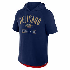 New Orleans Pelicans Pass Legend Raglan Hoodie T-Shirt Navy - Fanatics