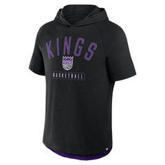 Sacramento Kings Pass Legend Raglan Hoodie T-Shirt Black - Fanatics