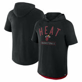 Miami Heat Pass Legend Raglan Hoodie T-Shirt Black - Fanatics