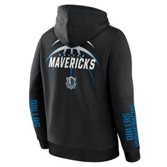 Dallas Mavericks Legacy Guard Pullover Hoodie Black - Fanatics