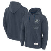 Edmonton Oilers Fanatics Future Ground Info Pullover Hoodie - Navy | US 201752399