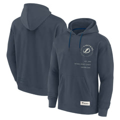 Tampa Bay Lightning Fanatics Future Ground Info Pullover Hoodie - Navy | US 201752400
