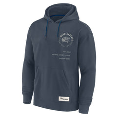 Columbus Blue Jackets Fanatics Future Ground Info Pullover Hoodie - Navy | US 201752405