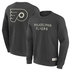 Philadelphia Flyers Fanatics Elements Future Ground Lettering Pullover Sweatshirt - Charcoal | US 201752434