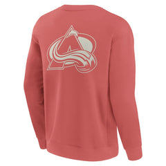Colorado Avalanche Fanatics Elements Future Ground Lettering Pullover Sweatshirt - Red | US 201752445