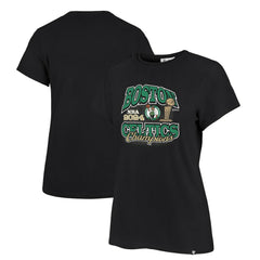 Boston Celtics '47 Women's 2024 NBA Finals Champions Trophy Franklin T-Shirt Black - 47 brand