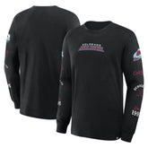 Colorado Avalanche Fanatics Boxed In Legacy Long Sleeve T-Shirt - Black | US 201826839