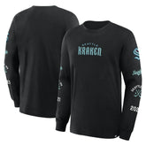 Seattle Kraken Fanatics Boxed In Legacy Long Sleeve T-Shirt - Black | US 201826847