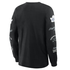 Toronto Maple Leafs Fanatics Boxed In Legacy Long Sleeve T-Shirt - Black | US 201826848