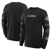 Los Angeles Kings Fanatics Boxed In Legacy Long Sleeve T-Shirt - Black | US 201826849