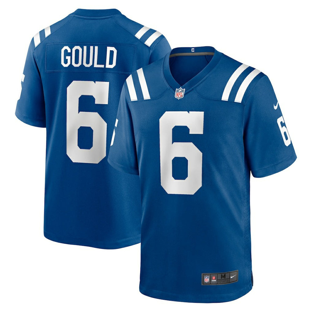 Anthony Gould Indianapolis Colts Game Jersey - Royal Jerseys