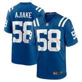 Austin Ajiake Indianapolis Colts Game Jersey - Royal Jerseys