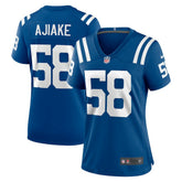 Austin Ajiake Indianapolis Colts Women's Game Jersey - Royal Jerseys