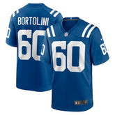 Tanor Bortolini Indianapolis Colts Game Jersey - Royal Jerseys