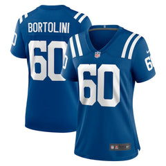 Tanor Bortolini Indianapolis Colts Women's Game Jersey - Royal Jerseys