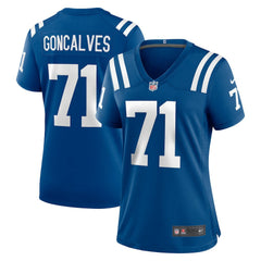 Matt Goncalves Indianapolis Colts Women's Game Jersey - Royal Jerseys