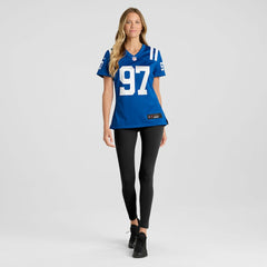 Laiatu Latu Indianapolis Colts Women's Game Jersey - Royal Jerseys