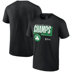 Boston Celtics 2024 NBA Finals Champions Big & Tall Pick & Roll Defense T-Shirt Black - Fanatics