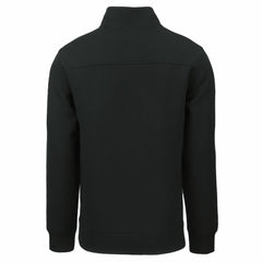 New York Jets Cutter & Buck Primary Logo Roam Eco Recycled Quarter-Zip Pullover Top - Black Pullover