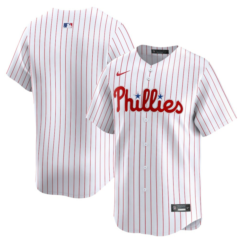 Philadelphia Phillies Nike Home Limited Jersey - White Jerseys