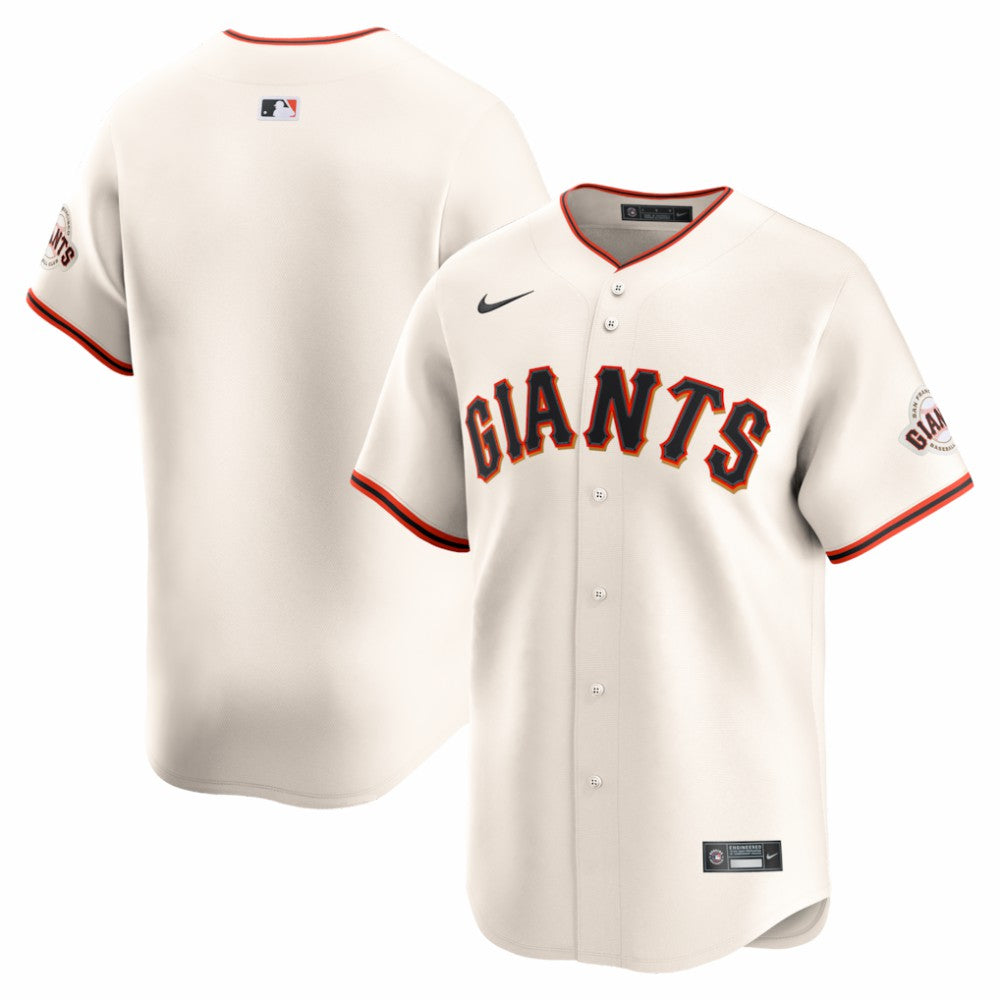 San Francisco Giants Nike Home Limited Jersey - Cream Jerseys