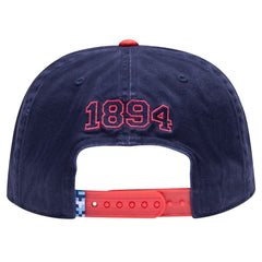 Manchester City Fan Ink Wander Snapback Hat Navy/Red