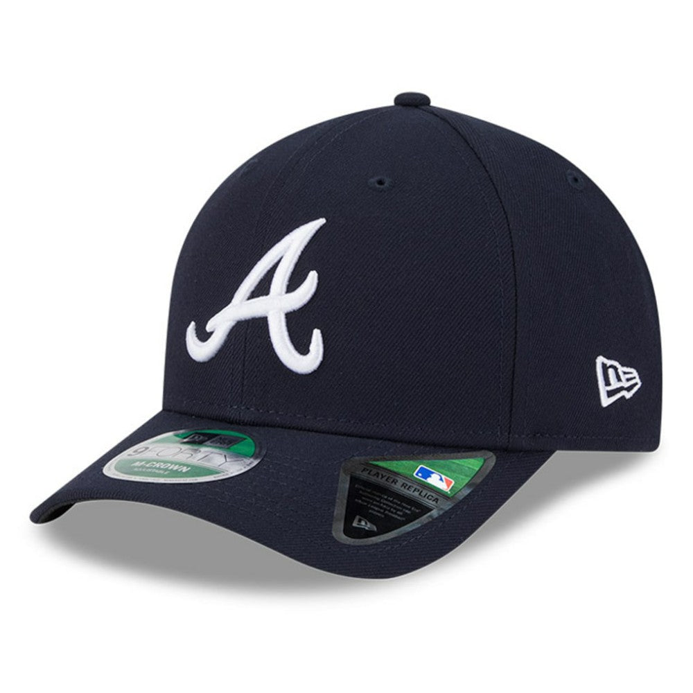Atlanta Braves New Era Player Replica 9FORTY Adjustable Hat - Navy Hats
