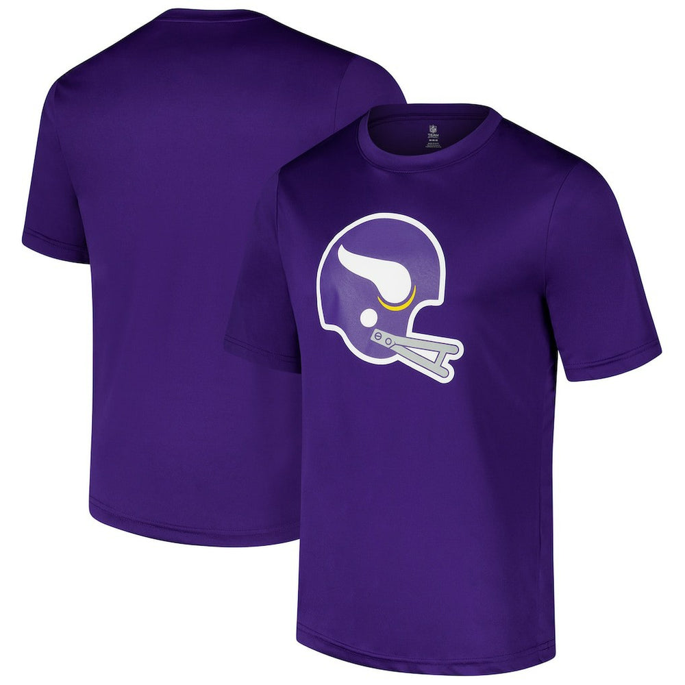 Minnesota Vikings Stadium Retro T-Shirt - Purple T-shirts
