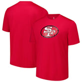 San Francisco 49ers Stadium Retro T-Shirt - Scarlet T-shirts