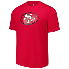 San Francisco 49ers Stadium Retro T-Shirt - Scarlet T-shirts