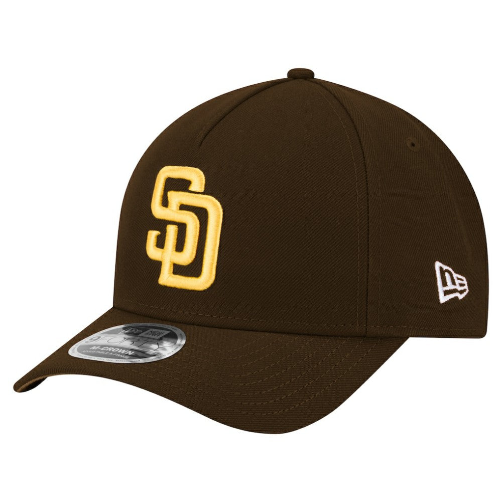 San Diego Padres New Era Team 9FORTY Adjustable Hat - Brown Hats