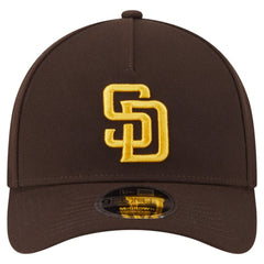 San Diego Padres New Era Team 9FORTY Adjustable Hat - Brown Hats