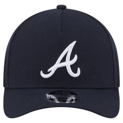 Atlanta Braves New Era 9FORTY M-Crown Adjustable Hat - Navy Hats