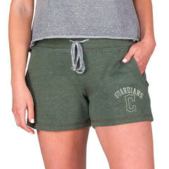 Cleveland Guardians Concepts Sport Women's Mainstream French Terry Tri-Blend Shorts - Green Shorts