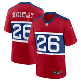 Devin Singletary New York Giants Alternate Player Game Jersey - Century Red Jerseys
