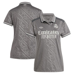 Real Madrid Originals Women's 2024/25 Third Replica Jersey Charcoal - Adidas sale