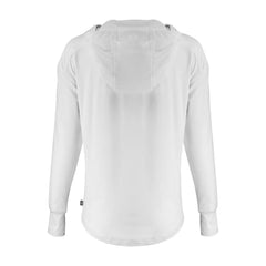 Detroit Tigers Cutter & Buck Women's Daybreak Eco Recycled Half-Zip Hoodie - White Hoodies