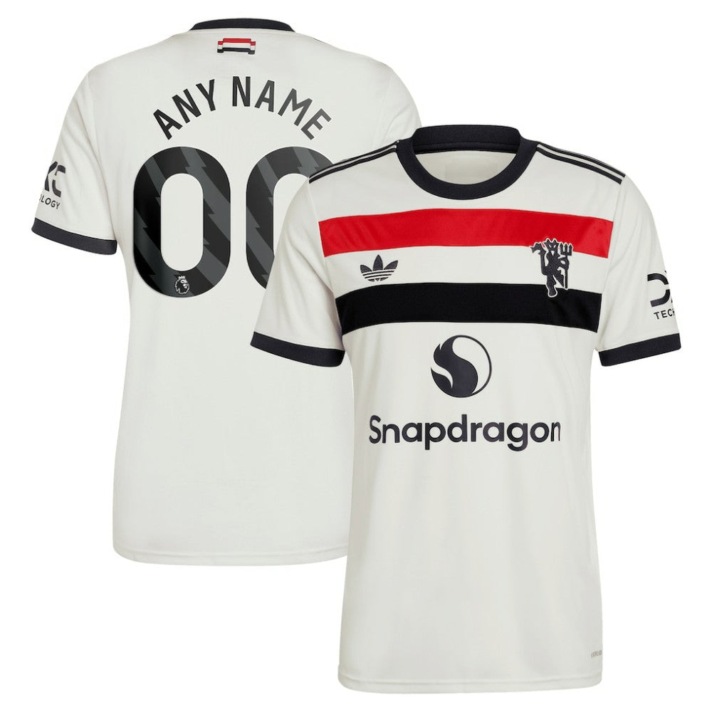 Manchester United Originals 2024/25 Third Custom Replica Jersey Cream - Adidas discount