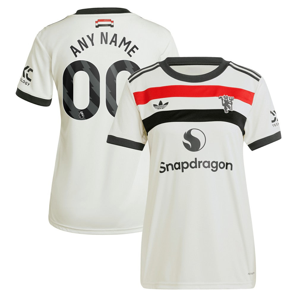 Manchester United Originals Women's 2024/25 Third Custom Replica Jersey Cream - Adidas sale