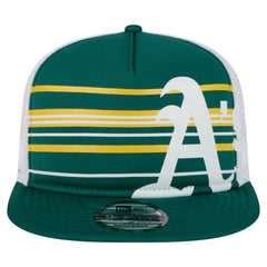Athletics New Era 9FIFTY A-Frame Trucker Snapback Hat - Green Hats