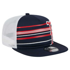 Boston Red Sox New Era 9FIFTY A-Frame Trucker Snapback Hat - Navy Hats