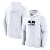 Utah Mammoth Fanatics Secondary Logo Pullover Hoodie - White | US 201875543