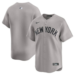 New York Yankees Nike Away Limited Jersey - Gray Jerseys