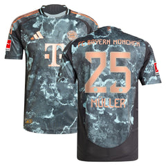 Thomas Müller Bayern Munich 2024/25 Away Player Jersey Black - Adidas online