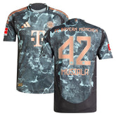Jamal Musiala Bayern Munich 2024/25 Away Player Jersey Black - Adidas on sale