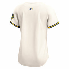 Milwaukee Brewers Nike Women's Home Limited Jersey - Cream Jerseys