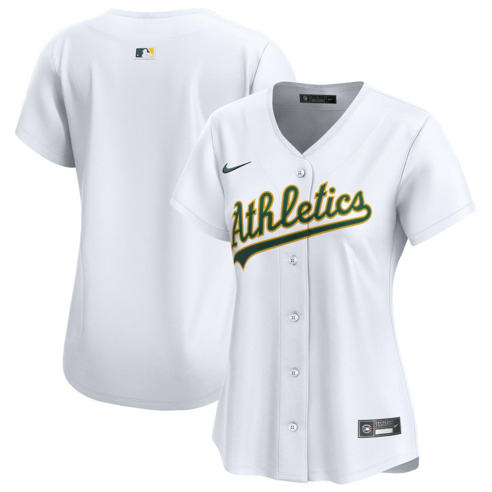 Athletics Nike Women's Home Limited Jersey - White Jerseys
